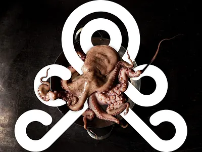 LOGO CREATION FOR OCTO abstract adobe brand and identity brand design brand identity branding branding and identity branding design design graphic design illustration logo logotype mark minimal minimalistic octopod seafood simple vector