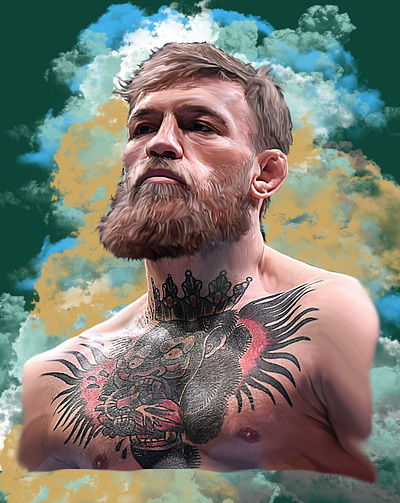 Conor mc Gregor branding design graphic design icon illustration logo