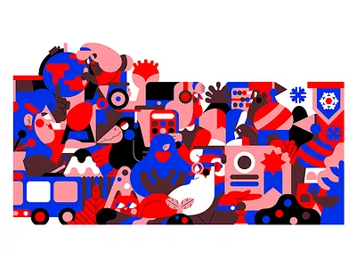 HSE University illustration ilustración jhonny núñez