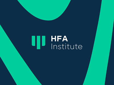 HFA Brand Identity Design brand identity design branding businesscard green letterhead logo logo design pattern design psychology center logo stationery design visual identity zebra pattern