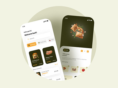 Food App Design