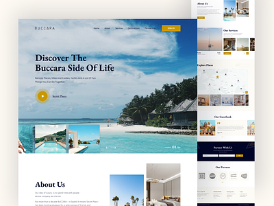 Travel Website Design