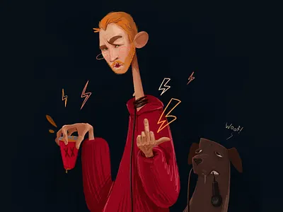 Данила Поперечный @Spoontamer illustration