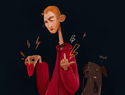 Данила Поперечный @Spoontamer illustration