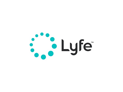 Lyfe Logo Design abstract brand branding circle logo creative design eco finance logo icon illustration investment logo logo design logo idea logotype mark minimalist modern logo simple logo ui