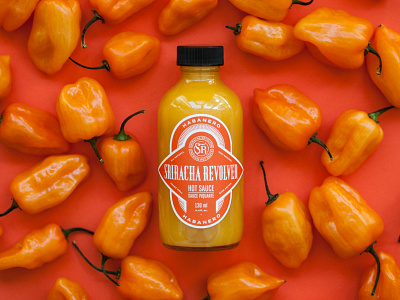 Habanero branding design label lettering logo packaging typography