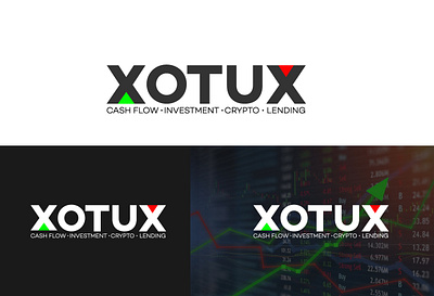 XOTUX : Cryptocurrency & Assets management branding creative design illustrator logo logo design photoshop vector