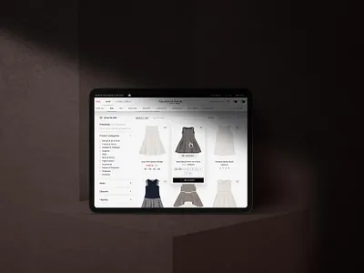Сatalog with filters design for Deuxpardeux / Magento baby babystore basov children store dress ecom ecommerce ecommerce design fashion fashion brand kids magento magento 2 minimal psd shop store ux web