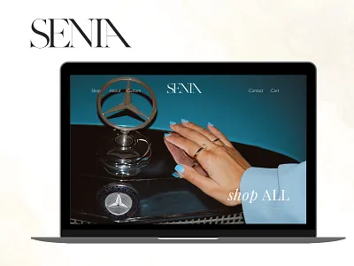 Senia New York professional shopifywebdevelopment upqode