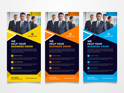 Rack card & DL flyer design brochure business business flyer corporate corporate flyer creative dl flyer flyer leaflet postcard rack card template