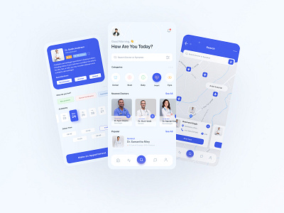 Doctor app exploration 👨‍⚕️ adobe xd app design appdesign application branding creative dailyui doctor doctor app exploration figma inspiration medical minimal mobile app mobile app design ui ux