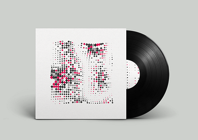 RNDM 007 artwork canvas sketch cover design creative coding electronic music generated generative art graphic design javascript minimal