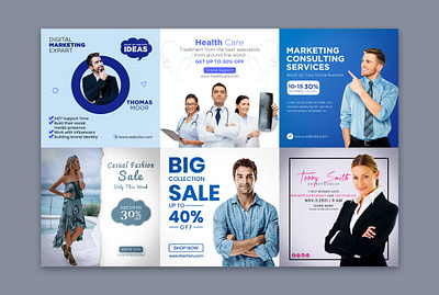 Social Media Post Design ads advertising agency marketing banner branding business agency corporate discount banner facebook post fashion social media post graphic design graphics designer health instagram post offer sale social media design social media post template design web banner