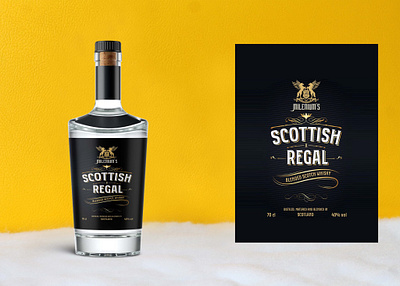 Blended Scotch Whisky Bottle Mockup blended bottle collection design illustration logo mockup new packaging premium psd psd mockup scotch ui whisky