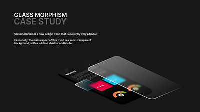 Case study glassmorphism branding design graphic design illustration ui ux vector