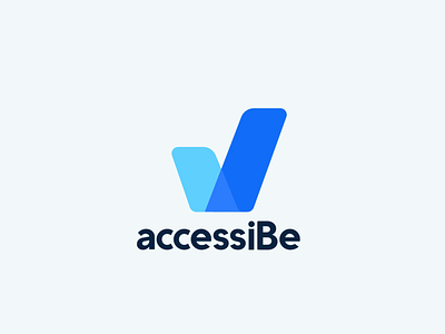 accessiBe Product logos animation brand branding design graphic graphic design logo