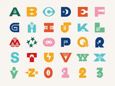 36 Days of Type 2021 branding