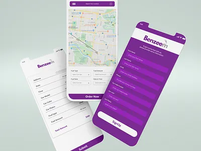App UI Design (Benzeem App)