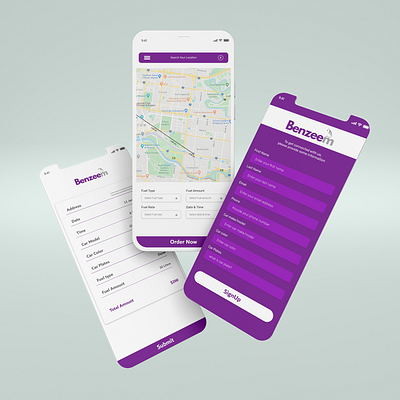 App UI Design (Benzeem App)