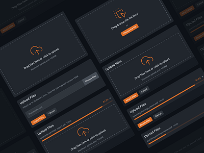Custom file uploader admin dashboard admin panel app dashboard design front end ui webapp