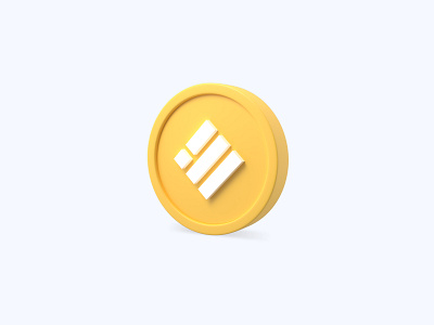 Binance USD 3D icon 3d 3d art 3d artist 3d design 3d designer 3d icon 3d icons binance binance coin binance usd coin crypto cryptocurrency design freebie freebies illustration