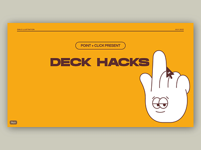 Pitch Perfect Playoff: Deck Hacks adobe illustrator animation gif illustration illustrator mascot pitch playoff retro vector