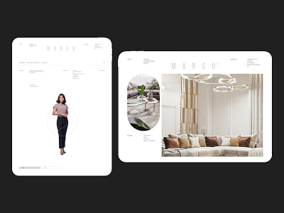Marso design flat illustration logo minimal typography ui ux web website