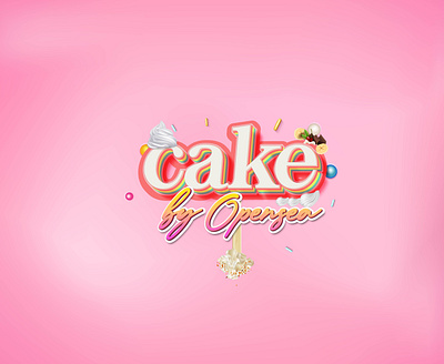 cake branding app branding design graphic design illustration logo typography ui ux vector