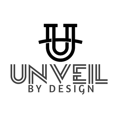 Design for unveil design icon logo