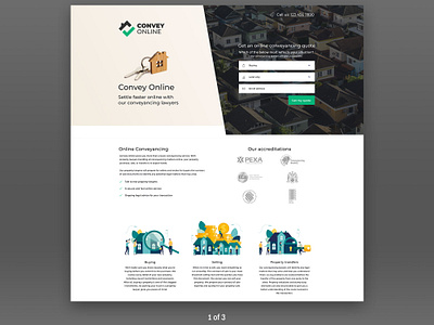 Convey Online. Landing Page - #UI #webdesign australia damontana digital design landing page ui web design