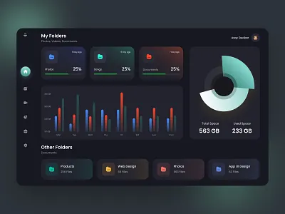 File Manager Dashboard Design app design dashbordapp design graphic designer ui designer illustration ui ui design uidesign uiux webapp webappui