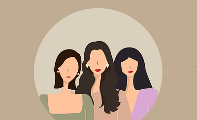 My sisters and I design illustration illustrator sisters warm