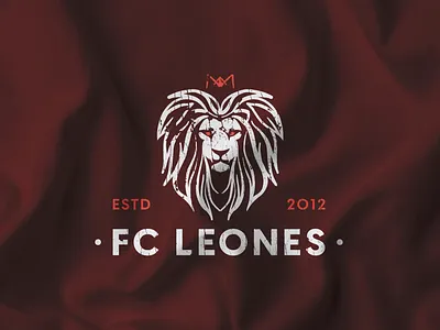 FC LEONES SOCCER aesthetic design futbol illustration logo soccer