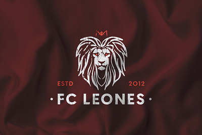 FC LEONES SOCCER aesthetic design futbol illustration logo soccer