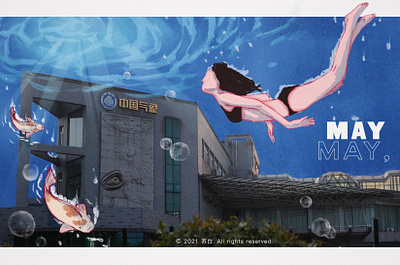 上班路上无聊的堵车时光 branding design design draw illustration illustration art banner design