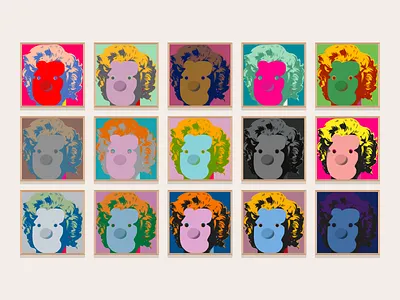 The Tony Art Gallery: Tony Monroe art gallery freebie illustration jindesign mobile wallpaper vector