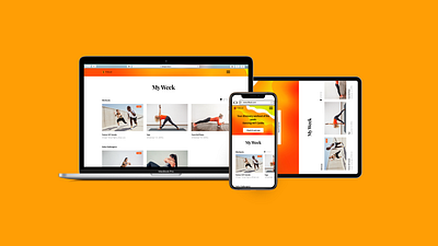 f i tt e d - a fitness web app design fitness app mobile first mockups responsive design simplicity