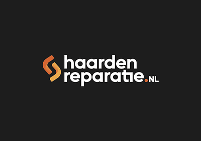 Haarden Reparatie. Branding fireplace installer. brand design branding design illustration logo logo design typography vector