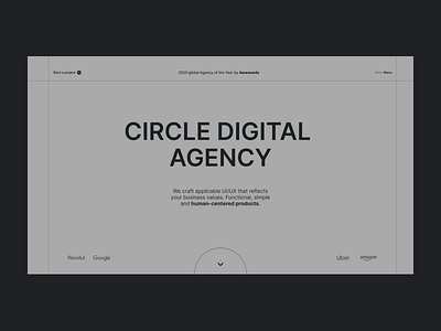 Digital Agency agency animation clean clean design digital interface landing landing page design motion graphics project ui ui ux design ux web