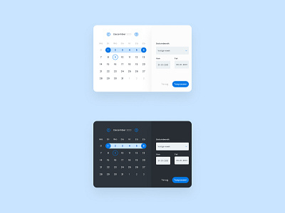 Datepicker concept datepicker ui ux