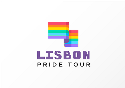 Lisbon Pride Tour branding design flat icon icons illustration logo logodesign pride pride flag pride month rainbow ui vector