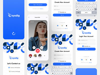 Sysdig - Chat Mobile App 💬 ui kit