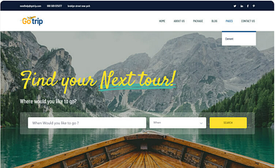 Tourist website
