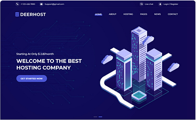 Hosting website
