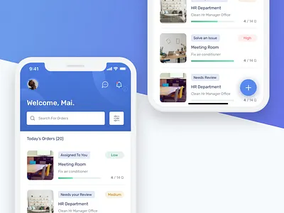 Check - Task Managements App. branding cards design fab illustration logo mobile app principle typography ui ui design ux vector