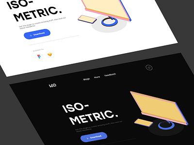 Isometric Plugin. design illustration minimal typography ui ux web