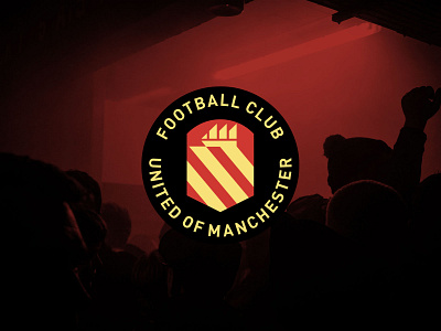 My take on Football Club United Of Manchester badge badge crest fc football logo manchester soccer