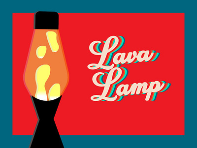 Lava Lamp - Retro? Maybe. design graphic design illustration vector