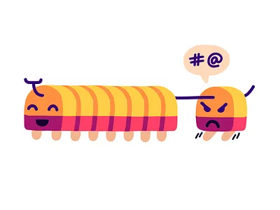 Lollypede illustration