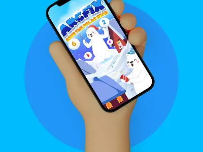 ARCFIX Game Ui app design artist daily challange design game artist mobile game mobilegame ui ui app ui designer uidesign unity2d unitydev unitygame userinterface